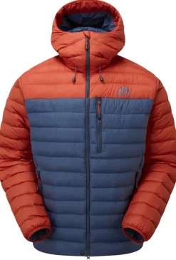 Mountain Equipment Mens Earthrise Hooded Jacket - Dusk-Red Rock