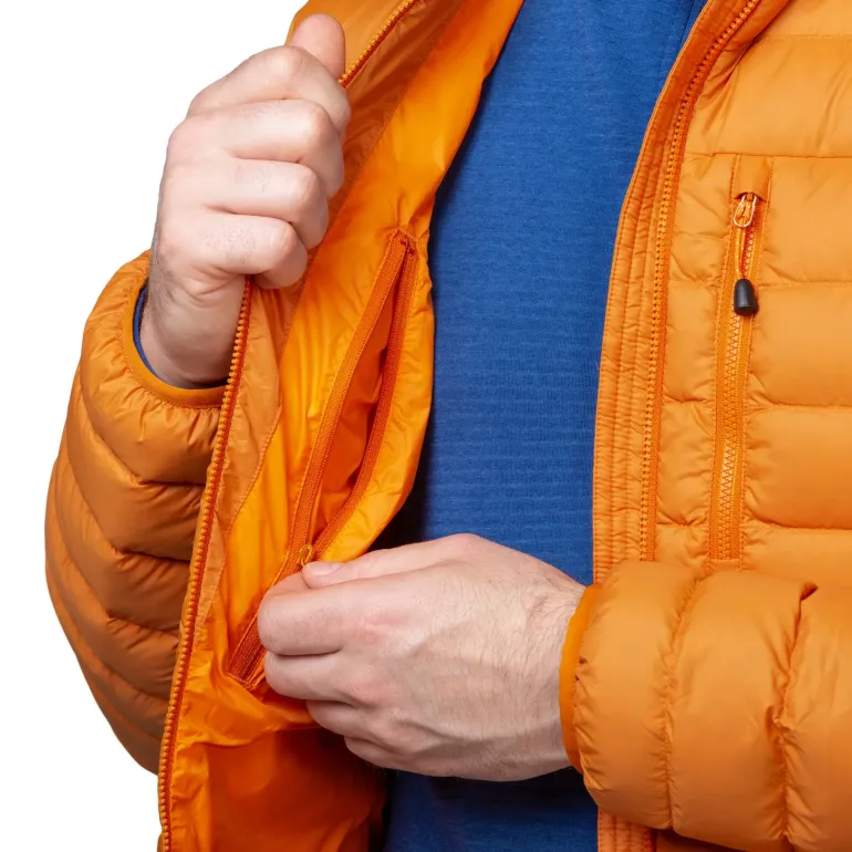 Mountain Equipment Mens Earthrise Hooded Jacket - Dusk-Red Rock