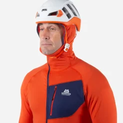Mountain Equipment Mens Eclipse Hooded Zip-T - Magma-Medieval