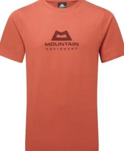 Mountain Equipment Mens Emblem Tee - Etruscan Red
