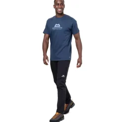 Mountain Equipment Mens Emblem Tee - Etruscan Red