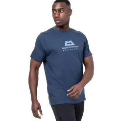 Mountain Equipment Mens Emblem Tee - Etruscan Red