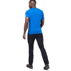 Mountain Equipment Mens Groundup Tee - Atlantic Blue