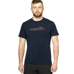 Mountain Equipment Mens Groundup Skyline Tee - Cactus