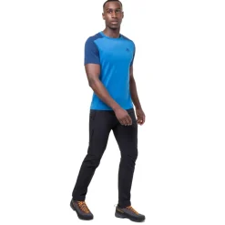 Mountain Equipment Mens Headpoint Block Tee - Vine-Cactus