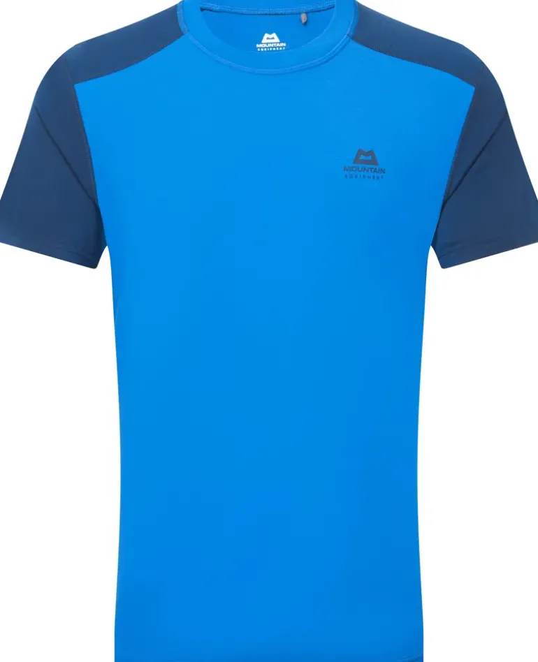 Mountain Equipment Mens Headpoint Block Tee - Atlantic-Admiral