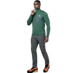 Mountain Equipment Mens Lumiko Zip-T Fleece - Admiral-Cosmos