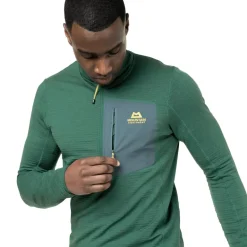 Mountain Equipment Mens Lumiko Zip-T Fleece - Admiral-Cosmos