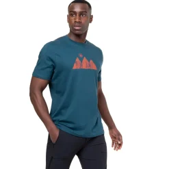 Mountain Equipment Mens Mountain Sun Tee - Majolica Blue