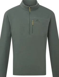 Mountain Equipment Mens Micro Zip-T Fleece - Slate Green