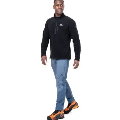 Mountain Equipment Mens Micro Zip-T Fleece - Slate Green