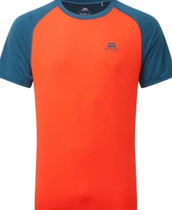 Mountain Equipment Mens Nava Crew - Cardinal-Majolica