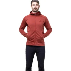 Mountain Equipment Mens Oracool Hooded Jacket - Merlot