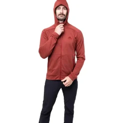 Mountain Equipment Mens Oracool Hooded Jacket - Merlot