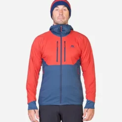 Mountain Equipment Mens Switch Pro Hooded Jacket - Mykonos-Majolica