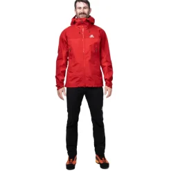 Mountain Equipment Mens Saltoro Jacket - Imperial Red-Crimson