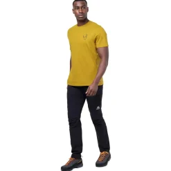 Mountain Equipment Mens Yorik On Wire Tee - Cactus