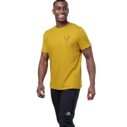 Mountain Equipment Mens Yorik On Wire Tee - Admiral Blue