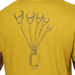 Mountain Equipment Mens Yorik On Wire Tee - Admiral Blue