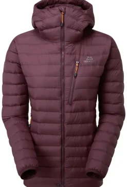 Mountain Equipment Womens Earthrise Hooded Jacket - Raisin