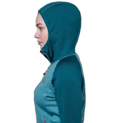 Mountain Equipment Womens Eclipse Hooded Jacket - Topaz-Medieval