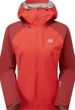 Mountain Equipment Womens Zeno Jacket - Chili Red-Merlot