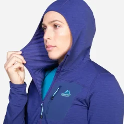 Mountain Equipment Womens Lumiko Hooded Jacket - Amethyst-Medieval