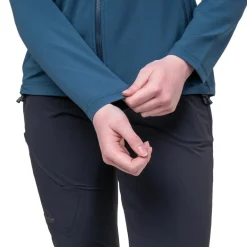 Mountain Equipment Womens Arrow Hooded Jacket - Chili Red-Dusk