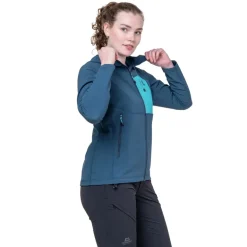 Mountain Equipment Womens Arrow Hooded Jacket - Chili Red-Dusk