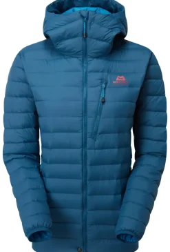 Mountain Equipment Womens Earthrise Hooded Jacket - Majolica Blue