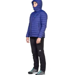 Mountain Equipment Womens Earthrise Hooded Jacket - Majolica Blue