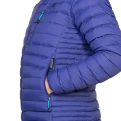 Mountain Equipment Womens Earthrise Hooded Jacket - Majolica Blue