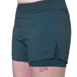 Mountain Equipment Womens Dynamo Twin Shorts - Bluefin