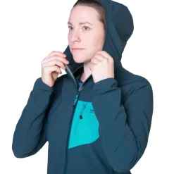 Mountain Equipment Womens Echo Hooded Jacket - Majolica-Topaz
