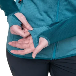 Mountain Equipment Womens Eclipse Hooded Jacket - Medieval Blue