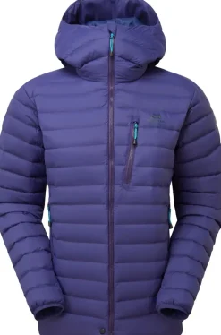Mountain Equipment Womens Earthrise Hooded Jacket - Amethyst