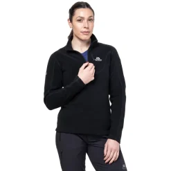 Mountain Equipment Womens Micro Zip-T Fleece - Black