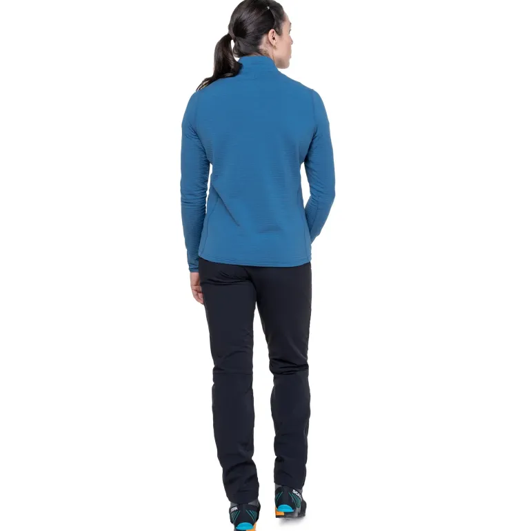 Mountain Equipment Womens Lumiko Zip T - Hibiscus-Tibetan