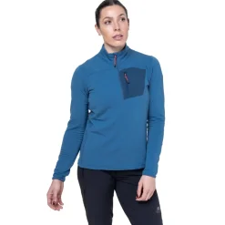 Mountain Equipment Womens Lumiko Zip T - Hibiscus-Tibetan