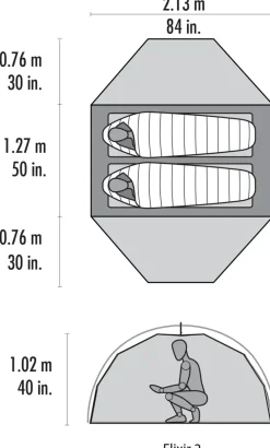 MSR Elixir 2 Tent - Green