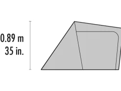 MSR Gear Shed for Elixir and Hubba Tents - Green