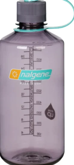 Nalgene Sustain Narrow Mouth Water Bottle - 1L - Aubergine