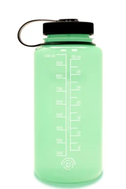 Nalgene Tritan Sustain Wide Mouth Bottle - 1L - Glow Green