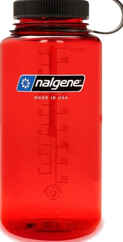 Nalgene Tritan Sustain Wide Mouth Bottle - 1L - Red
