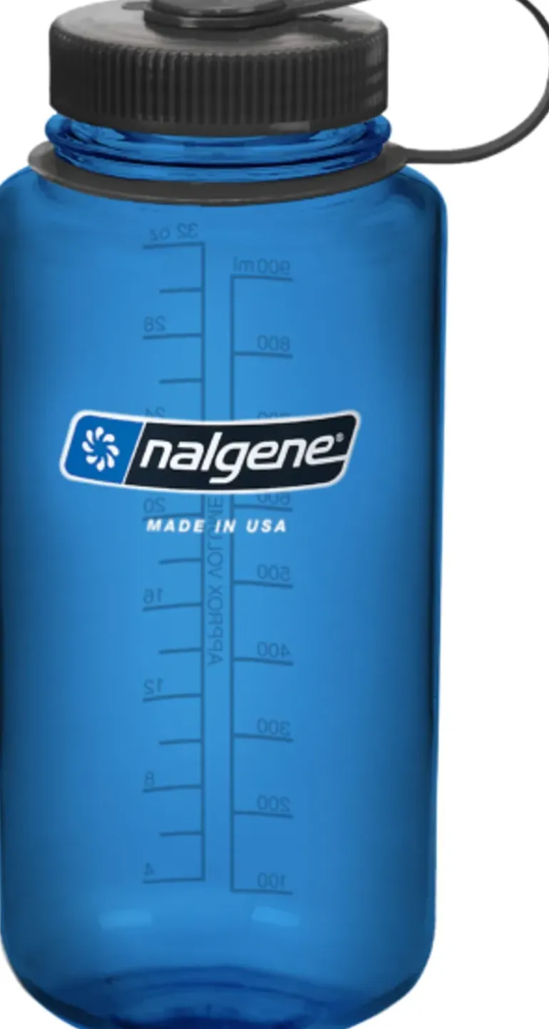 Nalgene Tritan Sustain Wide Mouth Bottle - 1L - Slate Blue