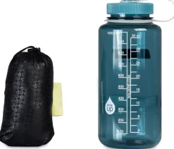 NEMO Fillo Elite Wide Camping Pillow - Blue Horizon-Citron