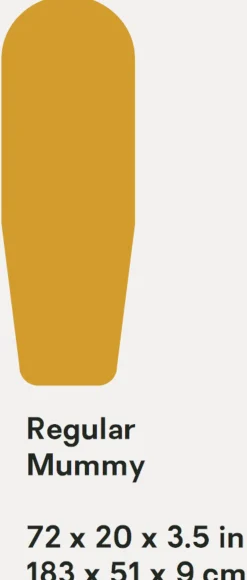 NEMO Tensor All-Season Mat - Regular Mummy