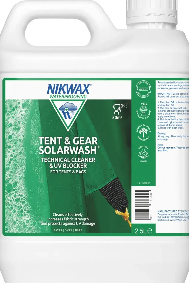 Nikwax Tent and Gear SolarWash - 2.5L
