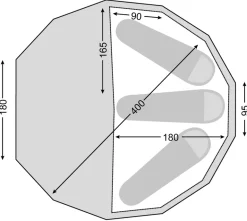 Nordisk Asgard 12.6m Inner Cabin