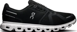 ON Mens Cloud 6 Shoes - Black-White